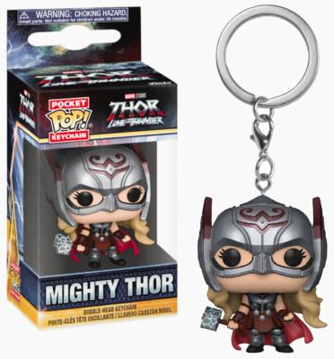 Funko Pocket Pop! Bobble-Head*Keychain*Schlüsselanhänger*Marvel*MIGHTY THOR*NEU