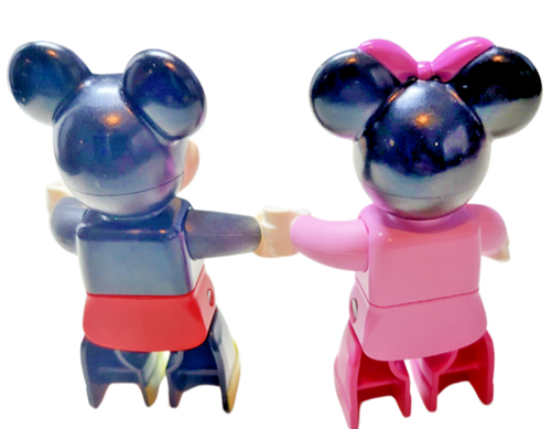 Lego DIsney Mickey Mouse and Minnie Mouse Mini figures set of 2 - Picture 3 of 4