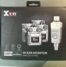 Xvive U4r4 In-ear Monitor Wireless System Transmitter One And Four Receiver