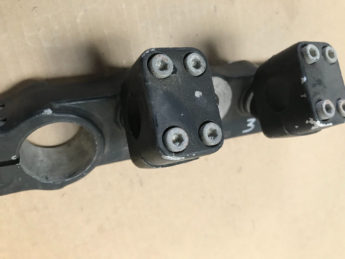 Husqvarna Top Triple Clamp 81/85 era used item 250/430 . P/N 15-12-357-01 (NO 3) - Picture 3 of 3