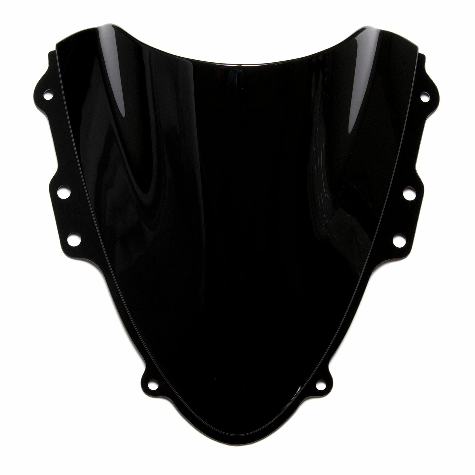 MPW Double Bubble Black Windshield Screen for Suzuki GSX-R 600 04-05
