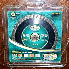 FlorCraft 4.5" Turbo Diamond Blade ~Premium~ General Purpose~ #709-3988