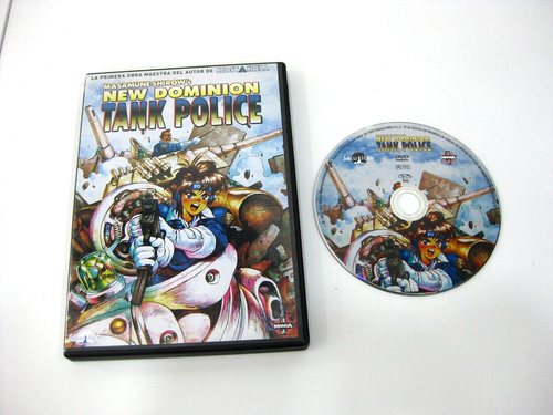 New Dominion Tank Police DVD Masamure Suirow's - 6 Chapters ( Animation