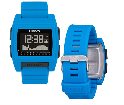 時計 NIXON BASE TIDE PRO A1212-000 Nixon Base Tide Pro Blue Quartz Watch, 42mm, A1212 300, New