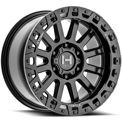 20'' Hostile H139 Dominator Asphalt 20x9 6x5.5 1mm For Chevy GMC Ram Cadillac Rim
