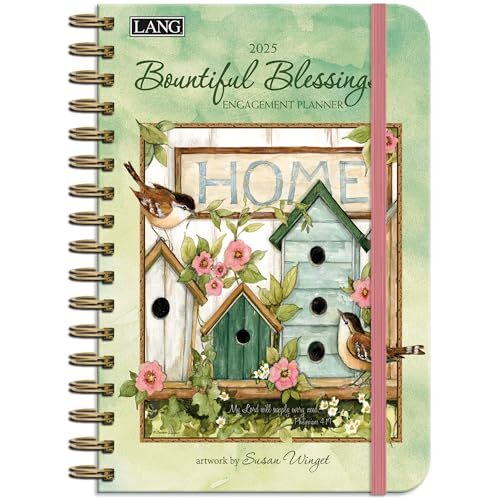 LANG Bountiful Blessings™ 2025 Spiral Engagement Planner  Assorted Styles 