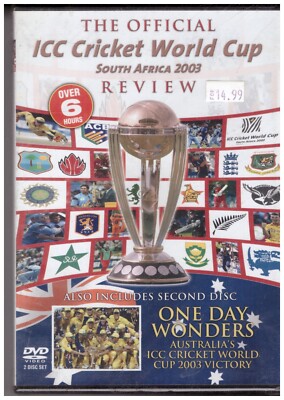 ICC Cricket world cup south Africa 2003 One day wonders  [2Dvds set]