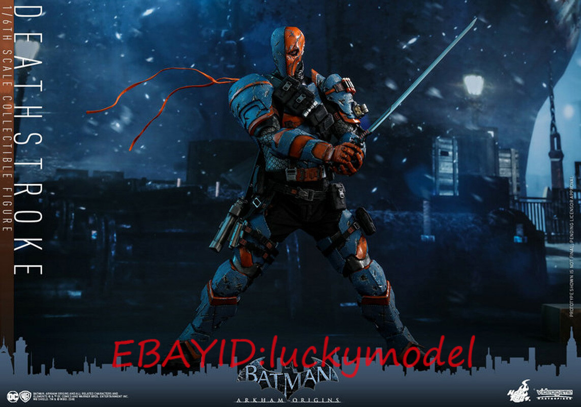 HOT HT 1/6 VGM30 Batman Arkham Origins Deathstroke Action Figure
