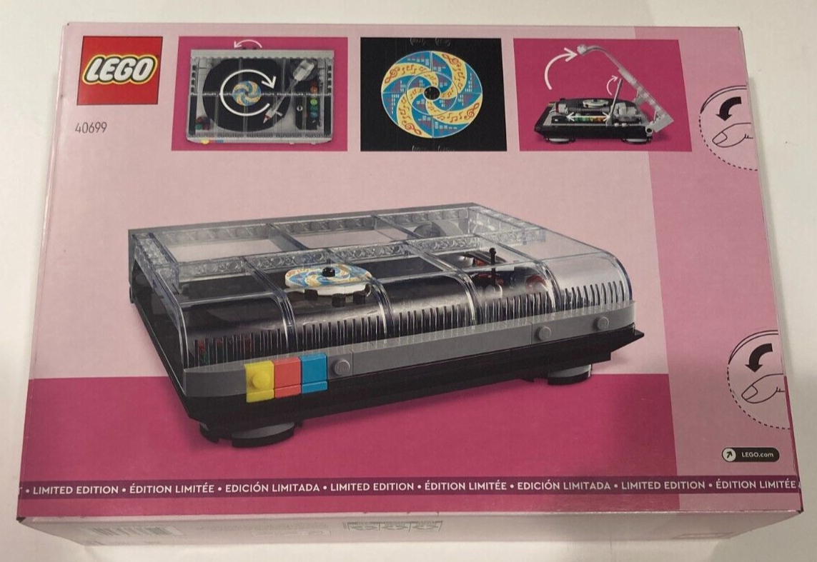 LEGO 40699 RETRO RECORD PLAYER MISB SEALED LIMITED EDITION | eBay