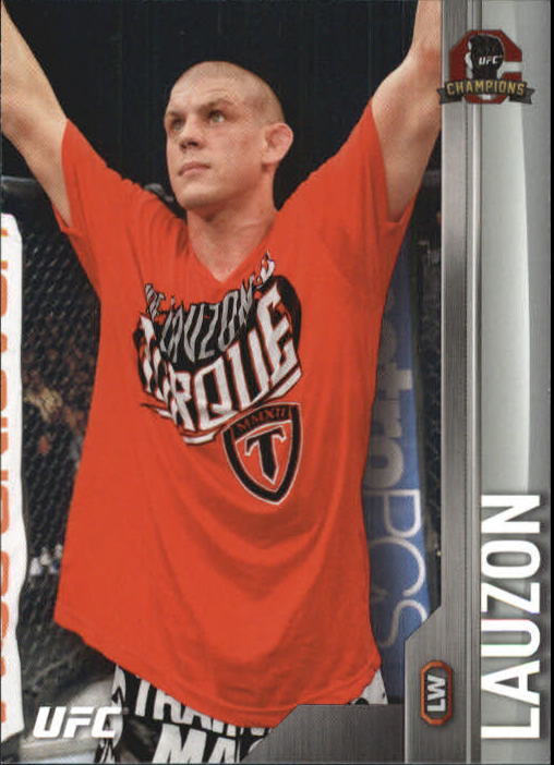 2015 Topps UFC Champions Silver #140 Joe Lauzon