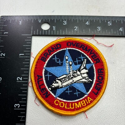 NASA Space Shuttle COLUMBIA Mission STS-5 Astronaut Patch 47K7