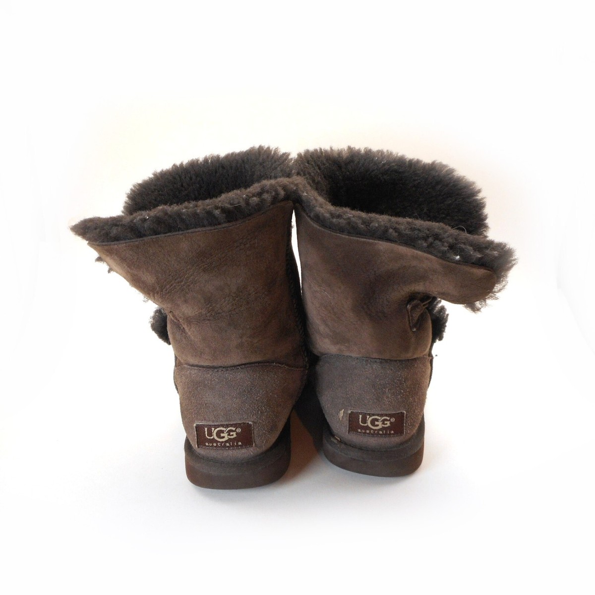 UGG BAILEY BUTTON 5803 W チョコレート 7