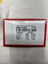 FUNCTIONAL DEVICES INC RIB21CDC Dry Contact Relay, 120-277VAC ,10A, SPDT (new)
