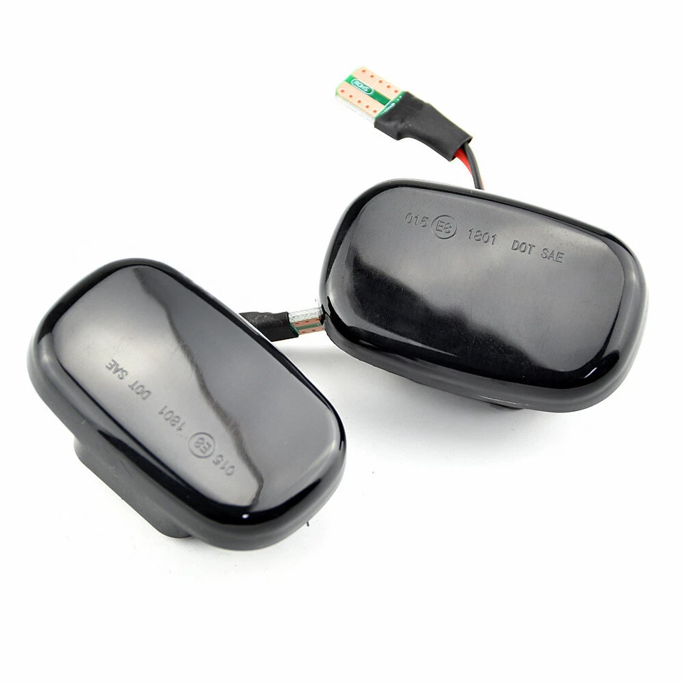 For Toyota For Hilux 1997-2016 Pair LED Dynamic Side Marker Light Indicator RD - image 3 of 4