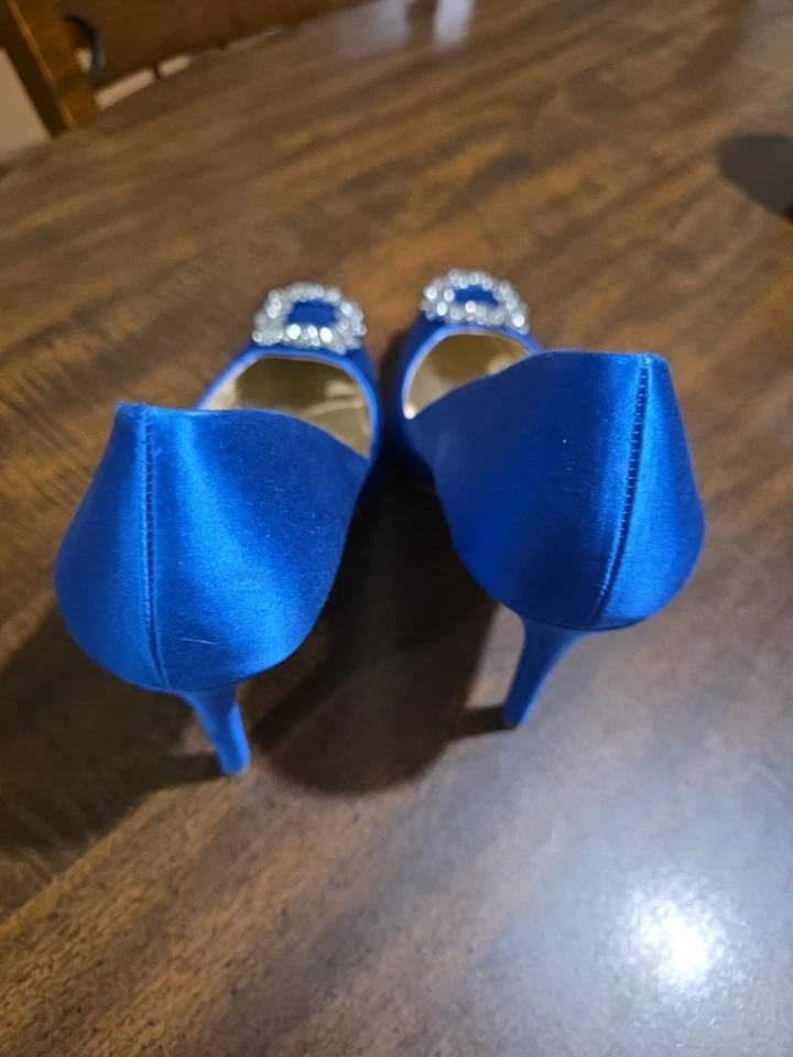 Badgley Mischka Cher Crystal Embellished Pump (Women) Size 10 - Image 4 of 4