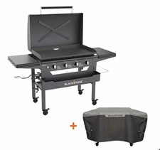 Blackstone 36" Griddle Gas Barbecue with Hood & Front Shelf. Includes Cover