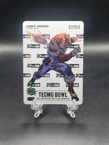 2026 Bo Jackson Battle Arena Tecmo Bowl Dart-Board Sore Thumb Ice Battlefoil