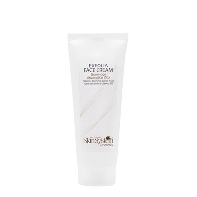 SkinSystem Exfolia Face Cream 100ml - Enzymatisches Gesichtspeeling