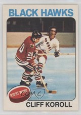 1975-76 O-Pee-Chee Cliff Koroll #139 0ll