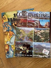 Vintage Walter Foster Art Book Lot Of 2:  Oil Painting     101 Heads  