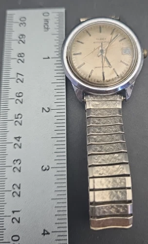 Vintage Timex Automatic Water Resistant Men's Watch With Date....WORKS!!!