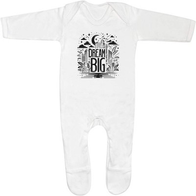 Baby Strampler Jumpsuits / Schlafanzüge ''Dream Big in the City'' (SS047669)