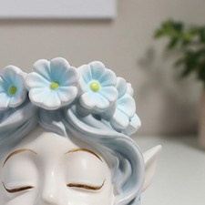 Feen-Dekofigur k&uuml;nstlerische Form Blumenm&auml;dchen-Vase k&uuml;nstlerisch f&uuml;r