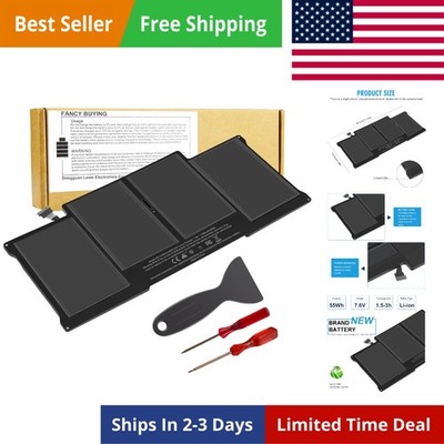 A1405 A1466 Laptop Battery for MacBook Air 13 inch A1466 Mid 2012,Mid 2013,Ea...