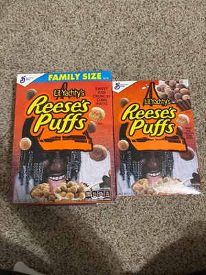 #ad Lil Yachty Reese#x27;s Puffs Cereal Limited Collection $5.00