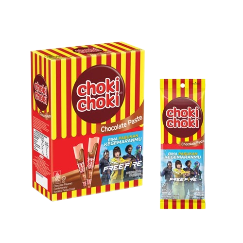 Choki Choki Malaysia Chocolate Paste Spread 12x5s (60s x9g)