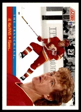 1991-92 SCORE AMERICAN AL MACINNIS #417