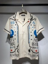 Amiri Retro Men's Short Sleeved Shirt T-Shirt Size XL