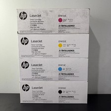 HP 410X CF410JC CF411JC CF412JC CF413JC KYCM Toner Set for LaserJet MFP M377 NEW