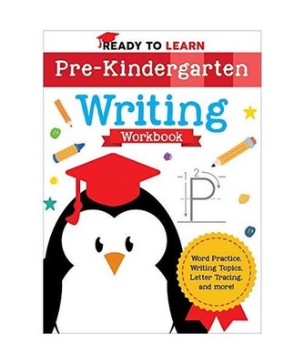 Ready to Learn: Pre-Kindergarten Writing Workbook: Word Practice, Writing Topics