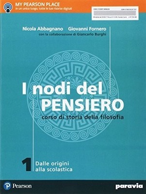 nodi del pensiero volume 1 Paravia Pearson scuola 9788839528735