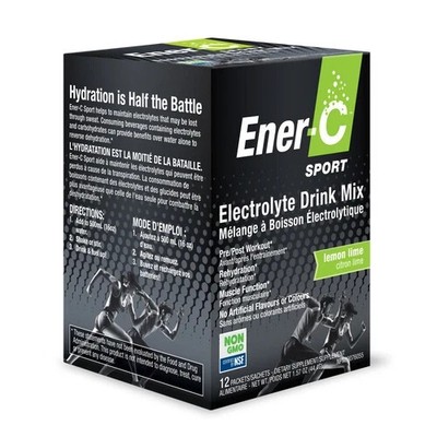 Ener C Sport Electrolyte Lemon Lime 12 Packets By Ener-C