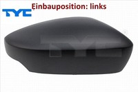 TYC 332-0078-2 Abdeckung FüR AußEnspiegel Links FüR Seat FüR Skoda