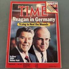Time Magazine VERY RARE May 13 1985 Reagan in Germany Alternative cover 