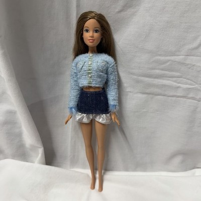 Mattel 2006 Teresa Barbie Doll New Teresa Face Redressed Hobbit Body Bend Knee
