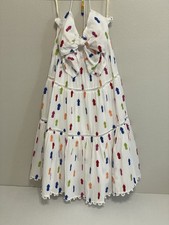 ANTHROPOLOGIE FARM RIO PINEAPPLE MINI DRESS- SIZE XS