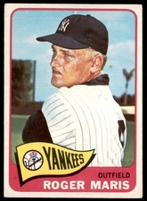 Roger Maris 1965 Topps 4 #155 New York Yankees
