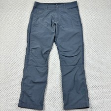 Kuhl Radikl Pants Mens 36x32 Gray Stretch Performance Lightweight Hiking Outdoor