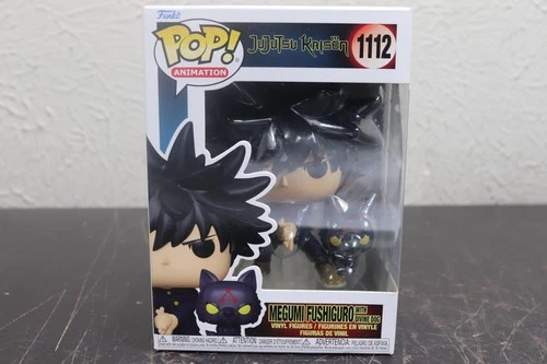 Funko Pop Jujutsu Kaisen Megumi Fushiguro #1112 with Divine Dog Vinyl Brand New