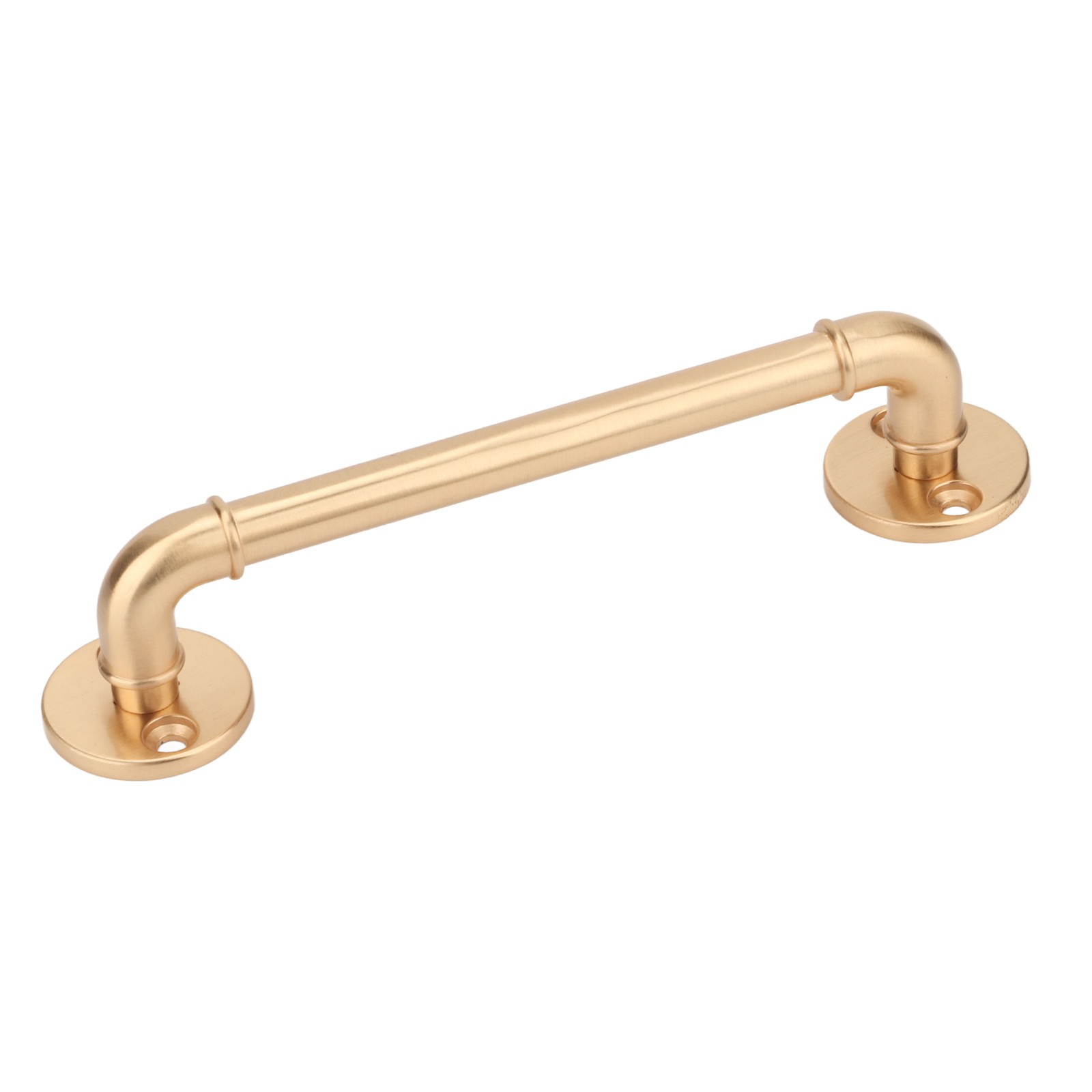 Gate Pull Handle Zinc Alloy Retro Round Base Furniture Hardware For Door Drawer