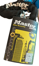MASTERLOCK Ketten Fahrradschloss (Schwarz) 90cm