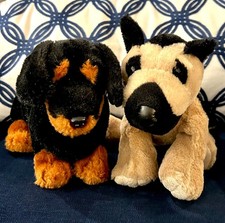 Webkinz Dachshund German Shepherd HM345 HM146 Plush Dogs Only No Codes