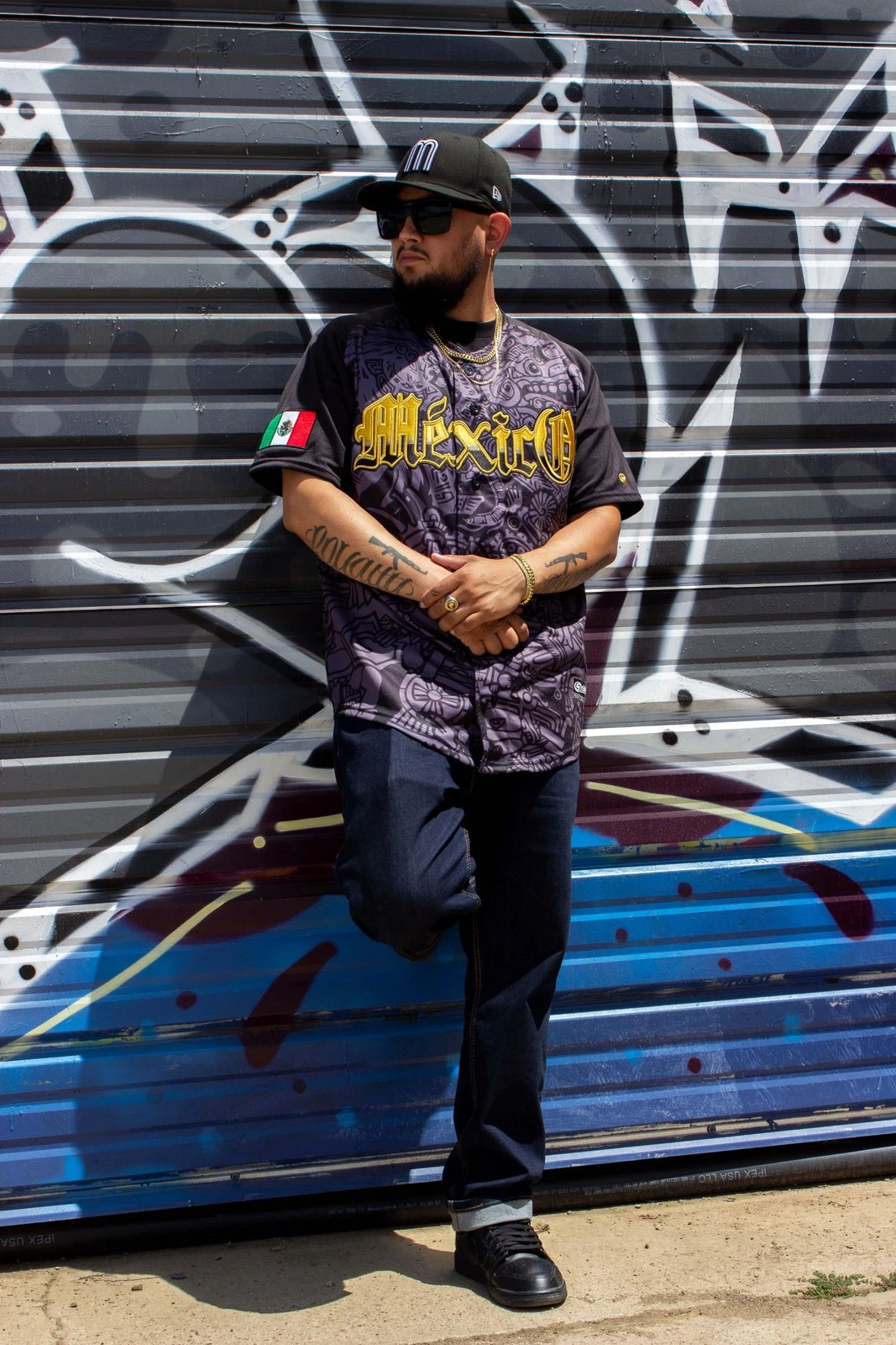 Aztec Warrior Mexico Baseball Jersey