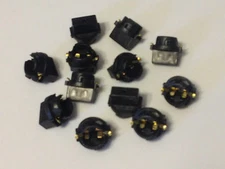 12x Pontiac 168 Instrument Panel Cluster Light Bulb Lamp Dashboard Sockets NOS