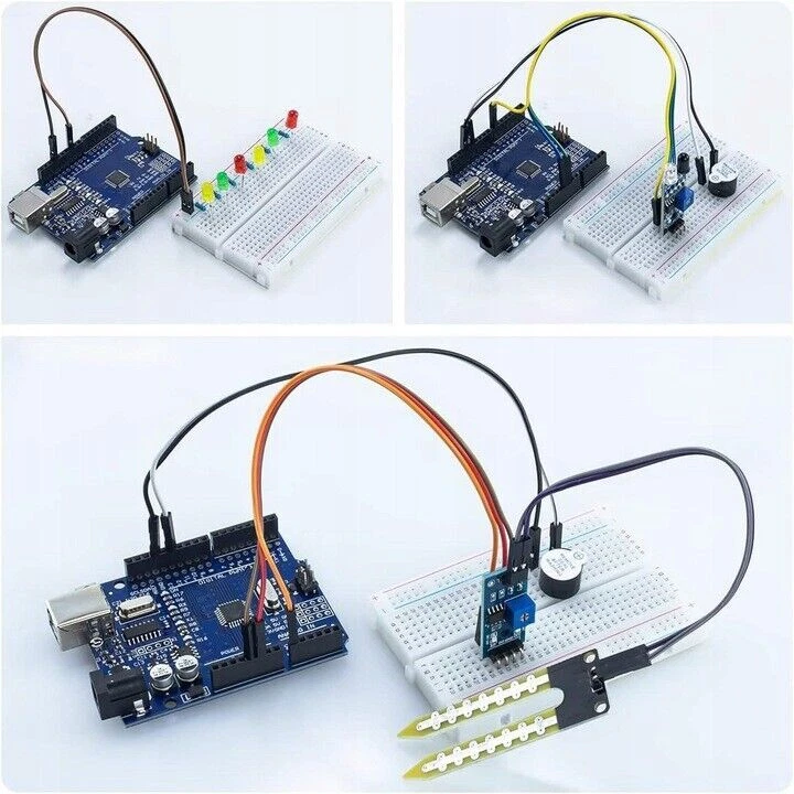 UNO R3 Starter Kit kompatibel mit Arduino IDE Elektronik Projekt Einsteigerset - Bild 4 von 4
