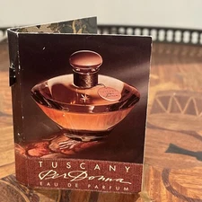 Vintage Tuscany Per Donna By Aramis Original Perfume Sample In Card .03 fl oz
